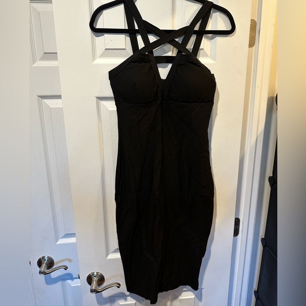 Killstar Betty Rage Midi Bodycon Dress